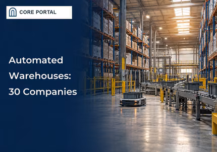 Automated Warehouses: 30 Companies with storage and conveying equipment